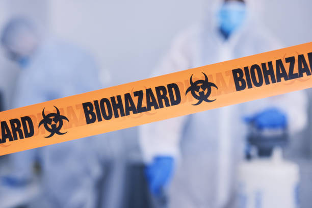 Professional Blood Cleanup technician working in Shrewsbury, MO